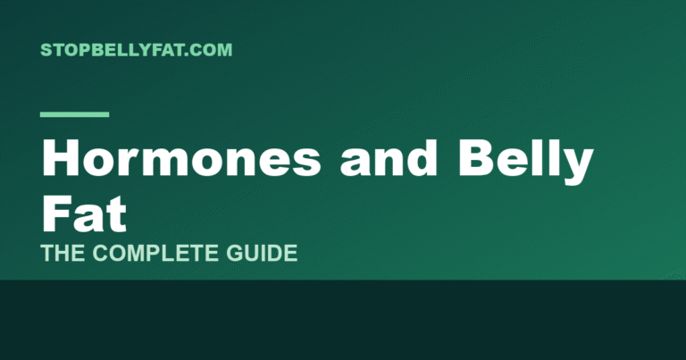 Stop Belly Fat guide graphic: Hormones and Belly Fat complete guide